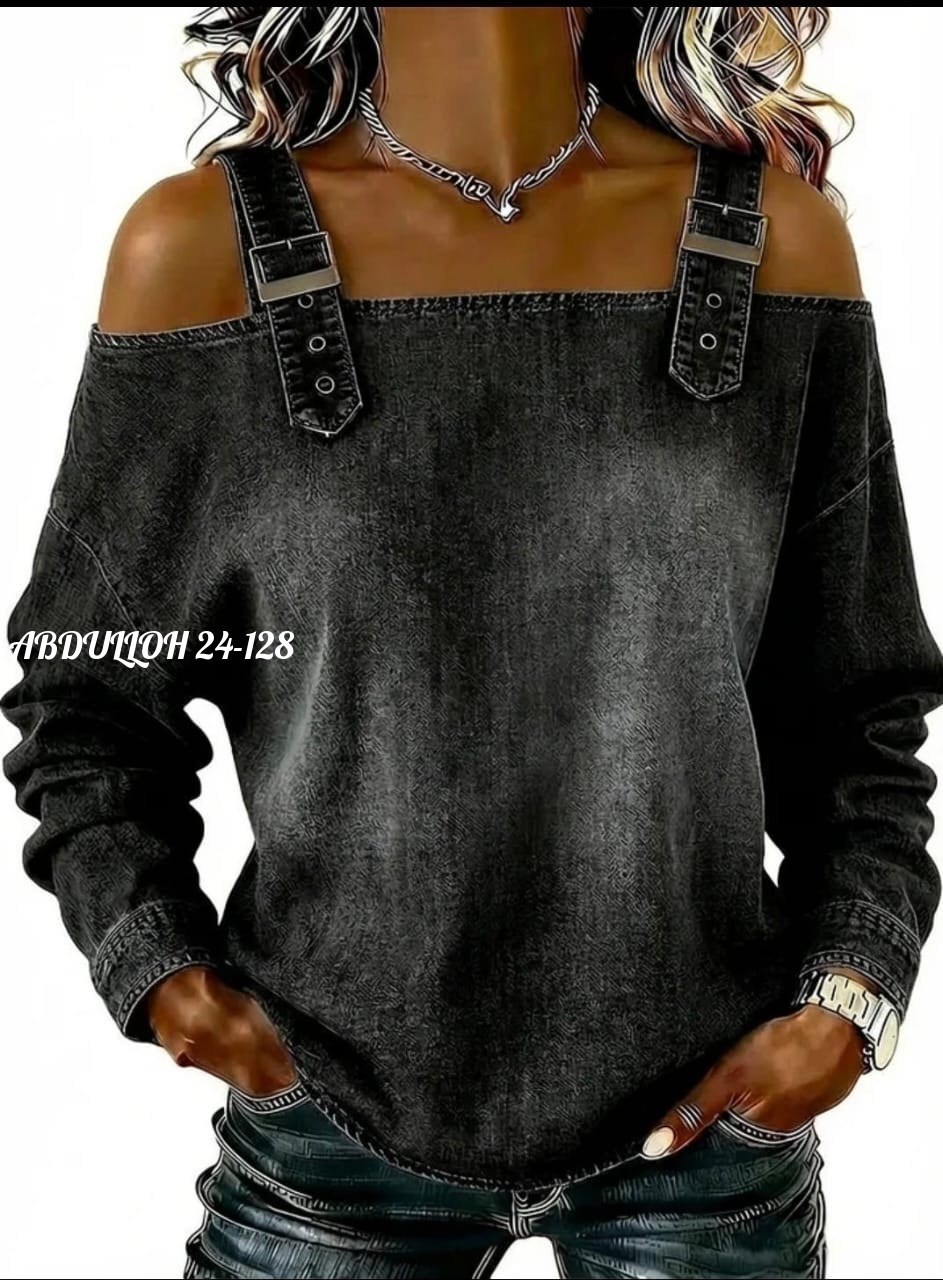джинсовая кофта,джинсовая блузка с открытыми плечами,джинсовая блузка,блузки из джинса,кофта женская