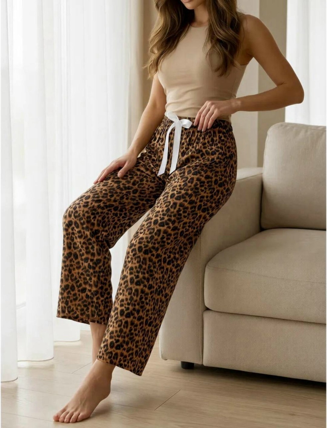 женские брюки,брюки для дома,брюки летние палаццо,леопардовые штаны,широкие брюки