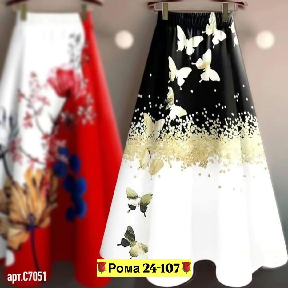 юбка с рисунком,юбка с принтом,юбка с вышивкой,женская юбка с принтом,юбка средней длины