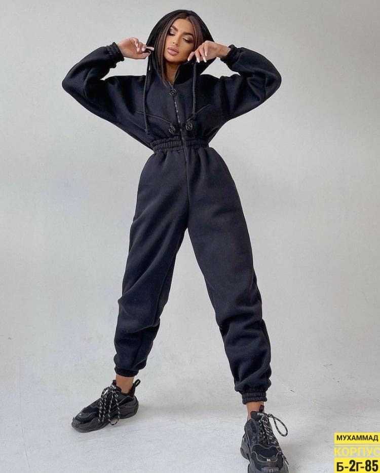 комбинезоны малиновый,комбинезон на флисе,комбинезон с капюшоном женский,комбинезон с начесом женский,комбинезон женский
