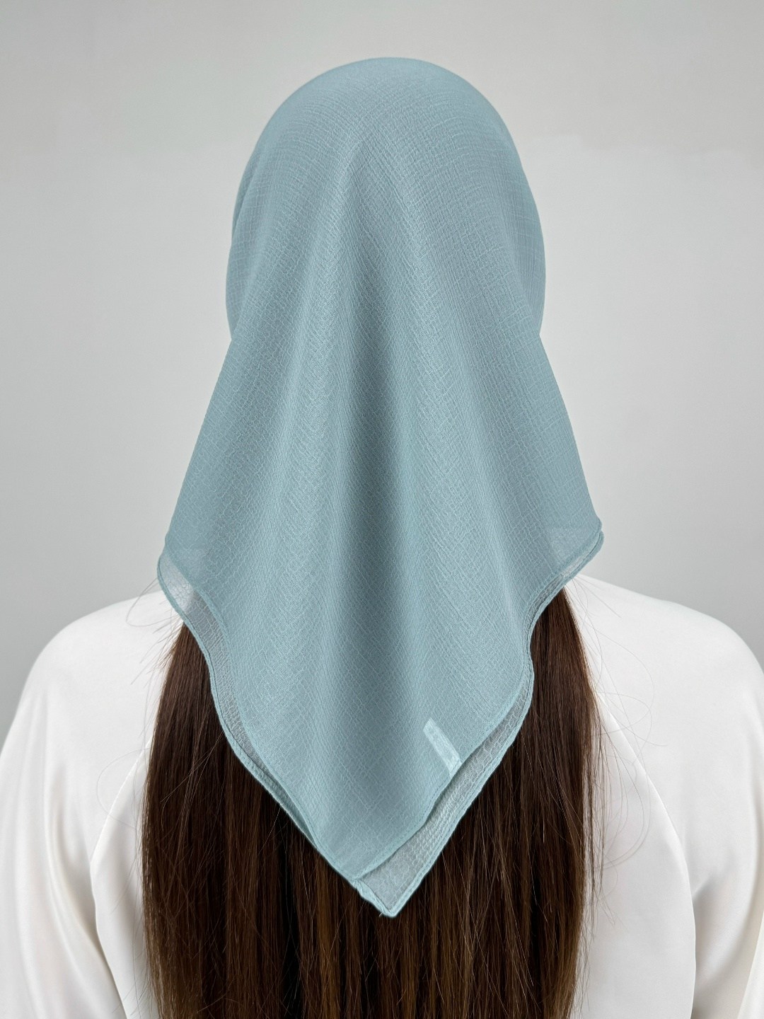 косынка,платки женские,платки косынка,косынка женская curanni 130а белая 150х55 см,платок белый