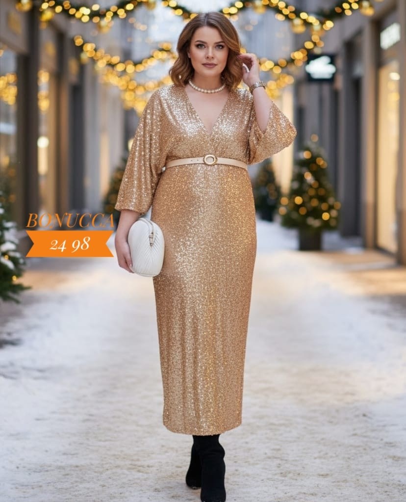 нарядное платье,вечернее платье с пайетками invite 4087 серый размер 50-58,платье,вечернее платье,платье на запах вечернее нарядное с пайетками на новый год eva davidova