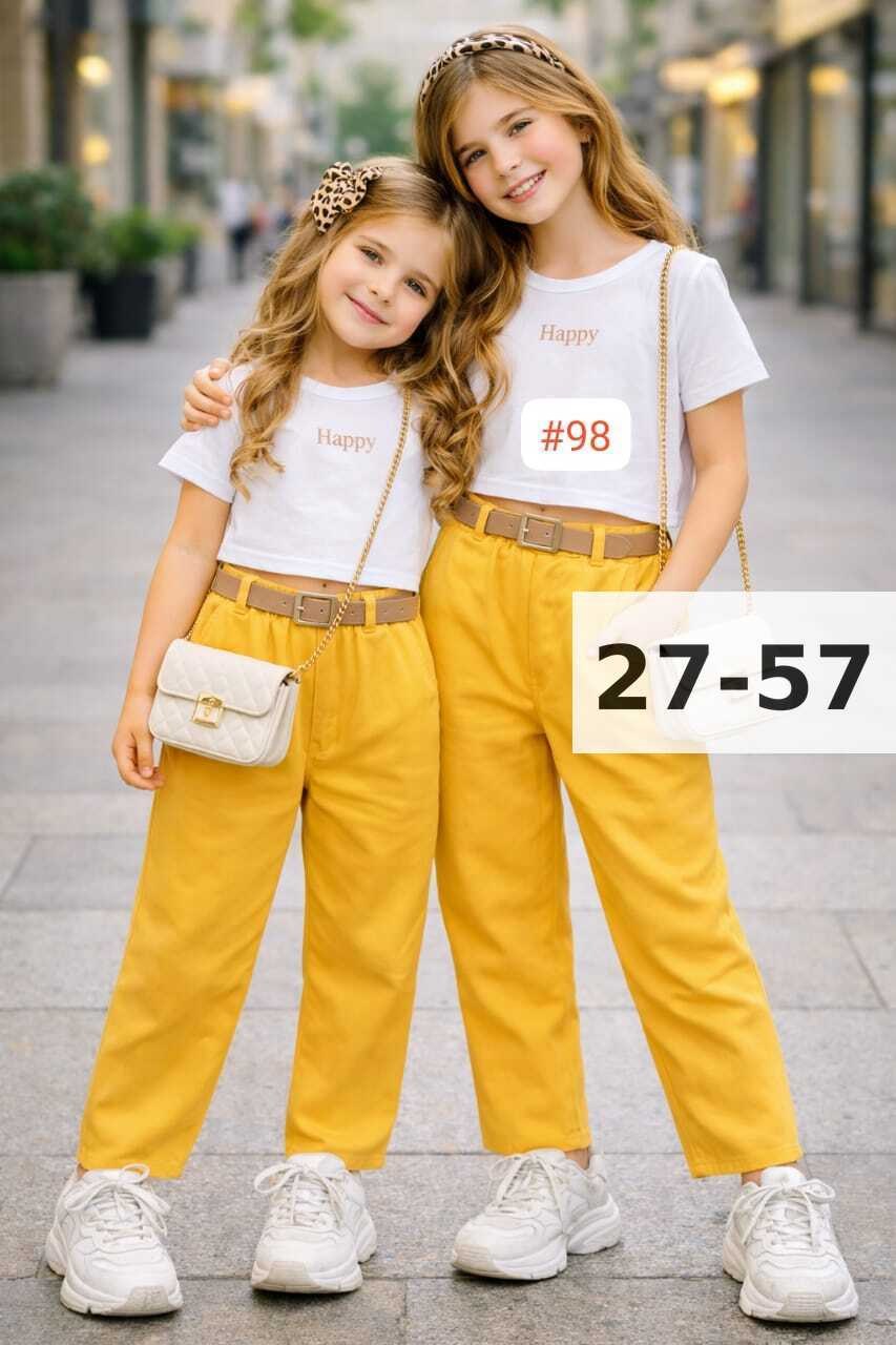 брюки для девочек,комплект одежды для девочек,костюм для девочек,летний костюм для девочек,модная одежда для девочки