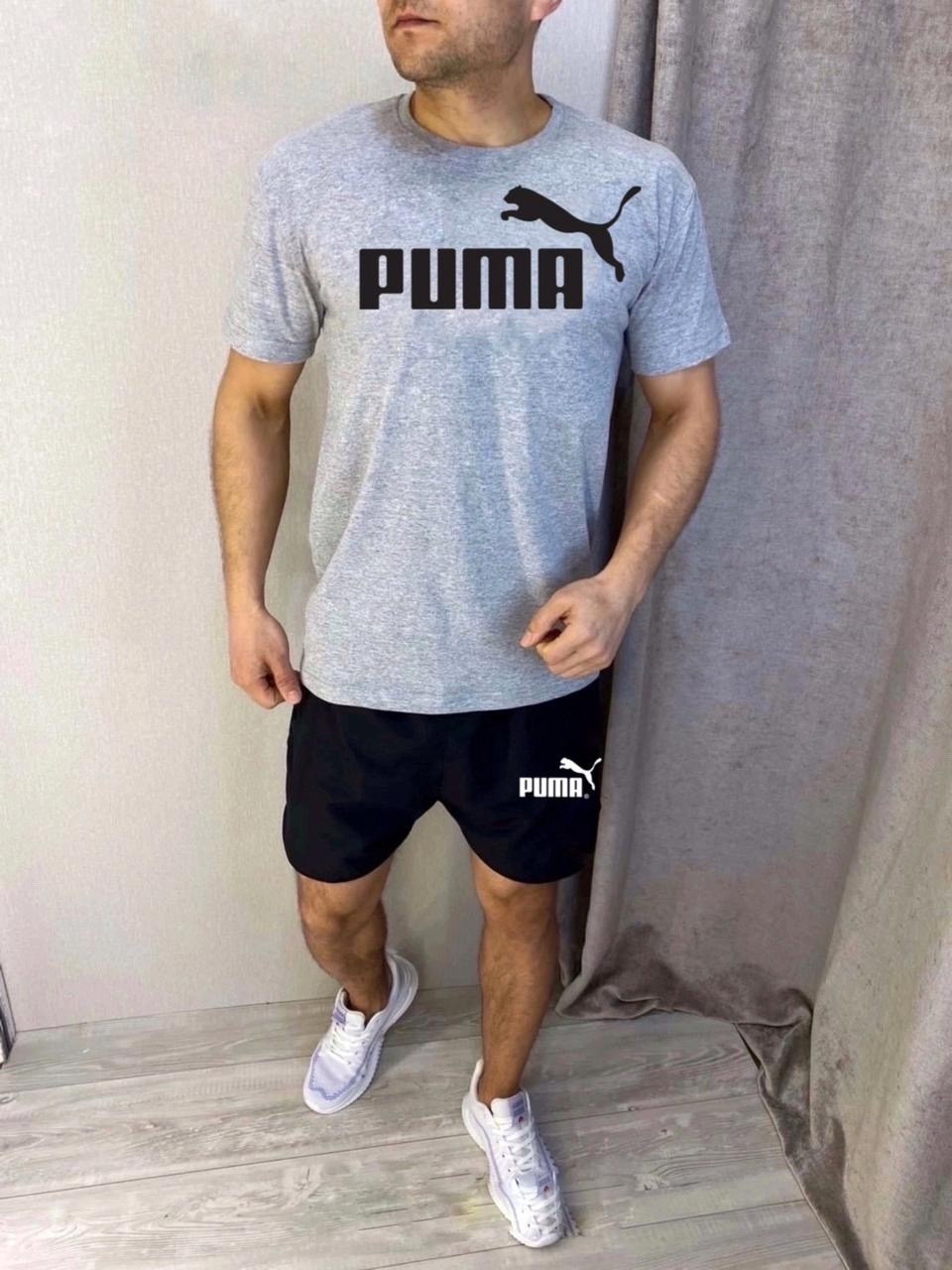 костюм шорты и футболка мужская пума,костюм спортивный мужской,футболка мужская puma,костюм спортивный puma,мужские puma