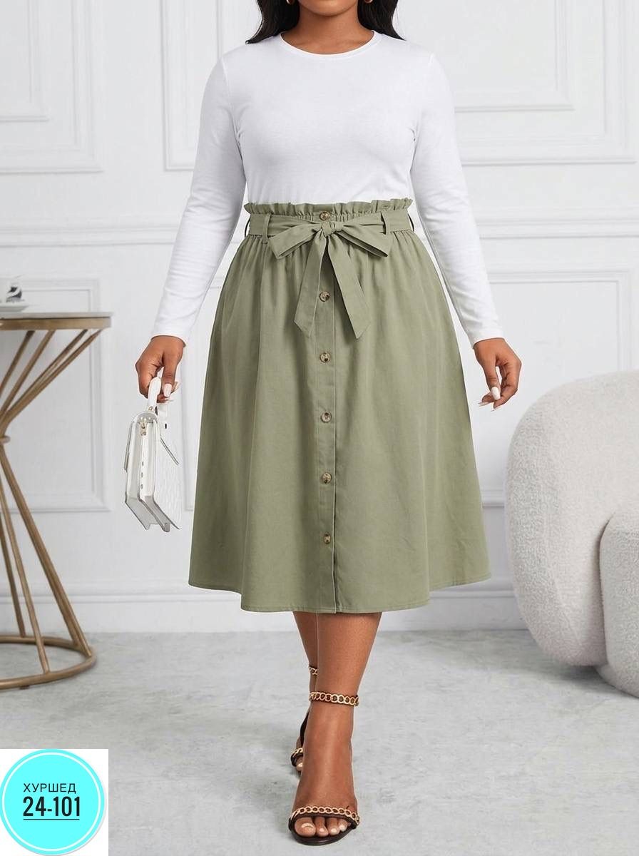 юбка,юбка женская,широкая юбка,юбка миди,юбка с карманами