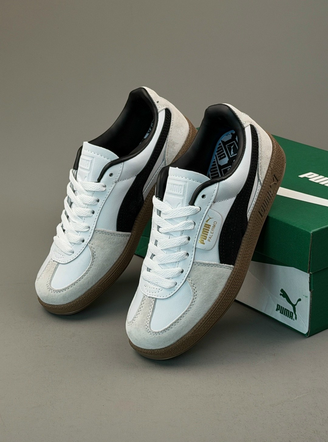 кроссовки puma,,кроссовки puma palermo,кроссовки пума,комбинированные кроссовки