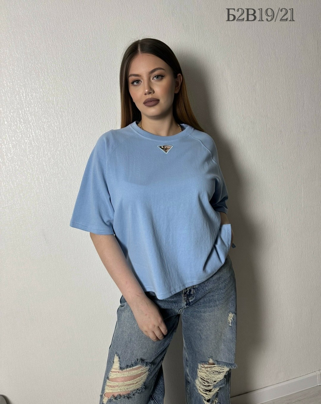 женская футболка,базовая женская футболка,футболки оверсайз женские,голубая футболка оверсайз,футболки модные