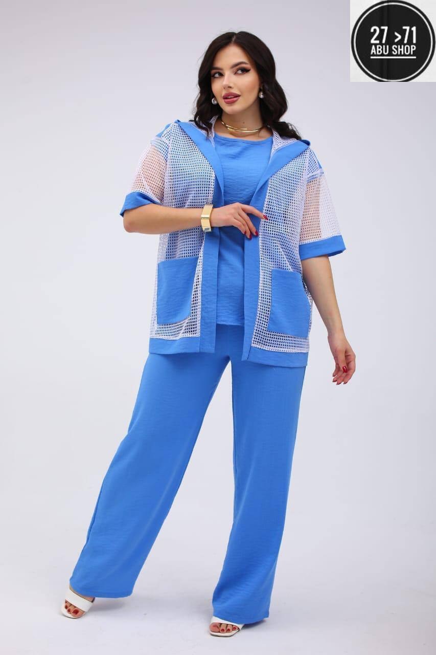 костюм женский,летние брючные костюмы женские больших размеров,модные костюмы,брючной костюм,летние костюмы