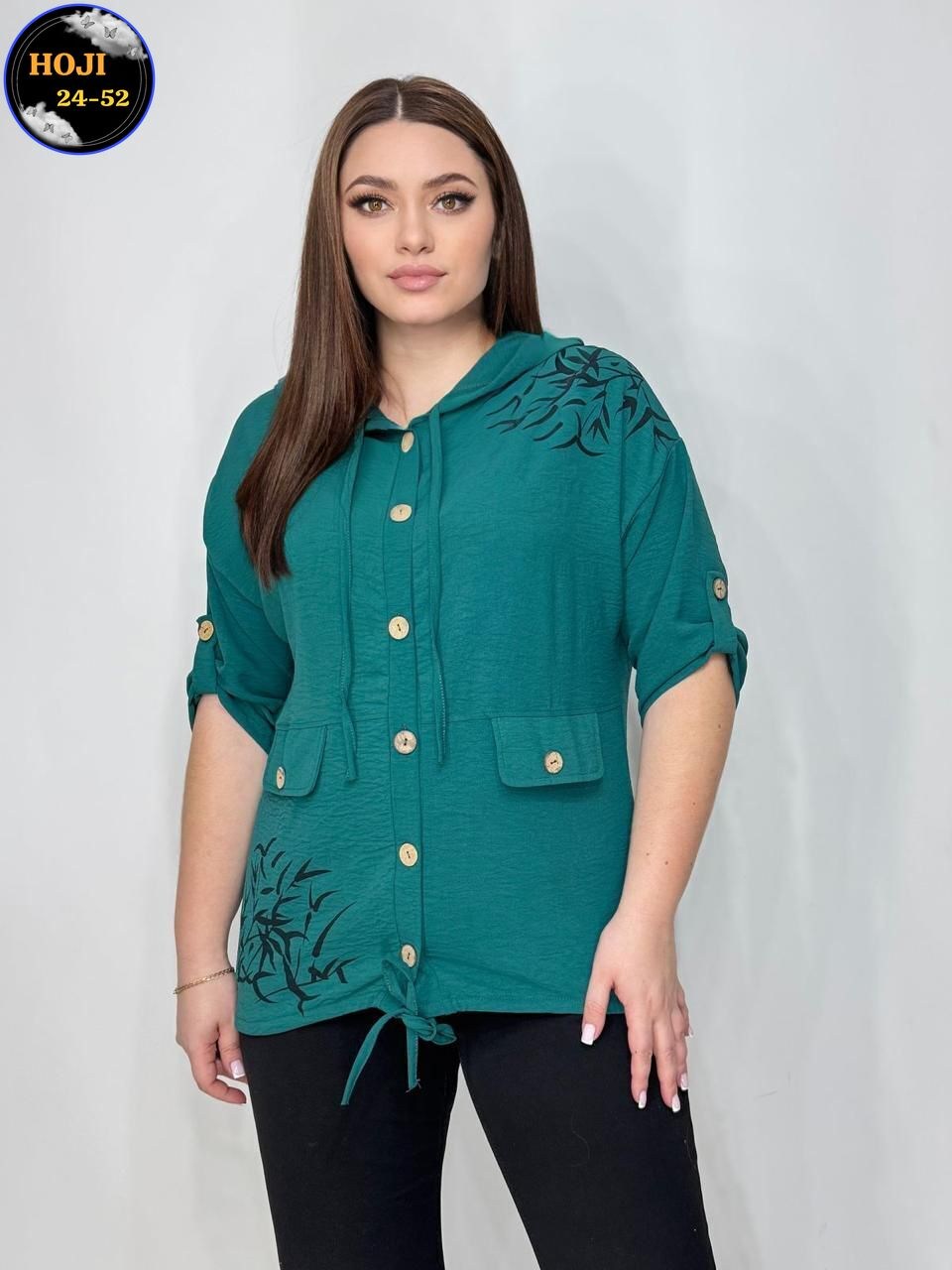 легкая женская блузка,блузка с капюшоном,туника нарядная,женская кофта, оптом