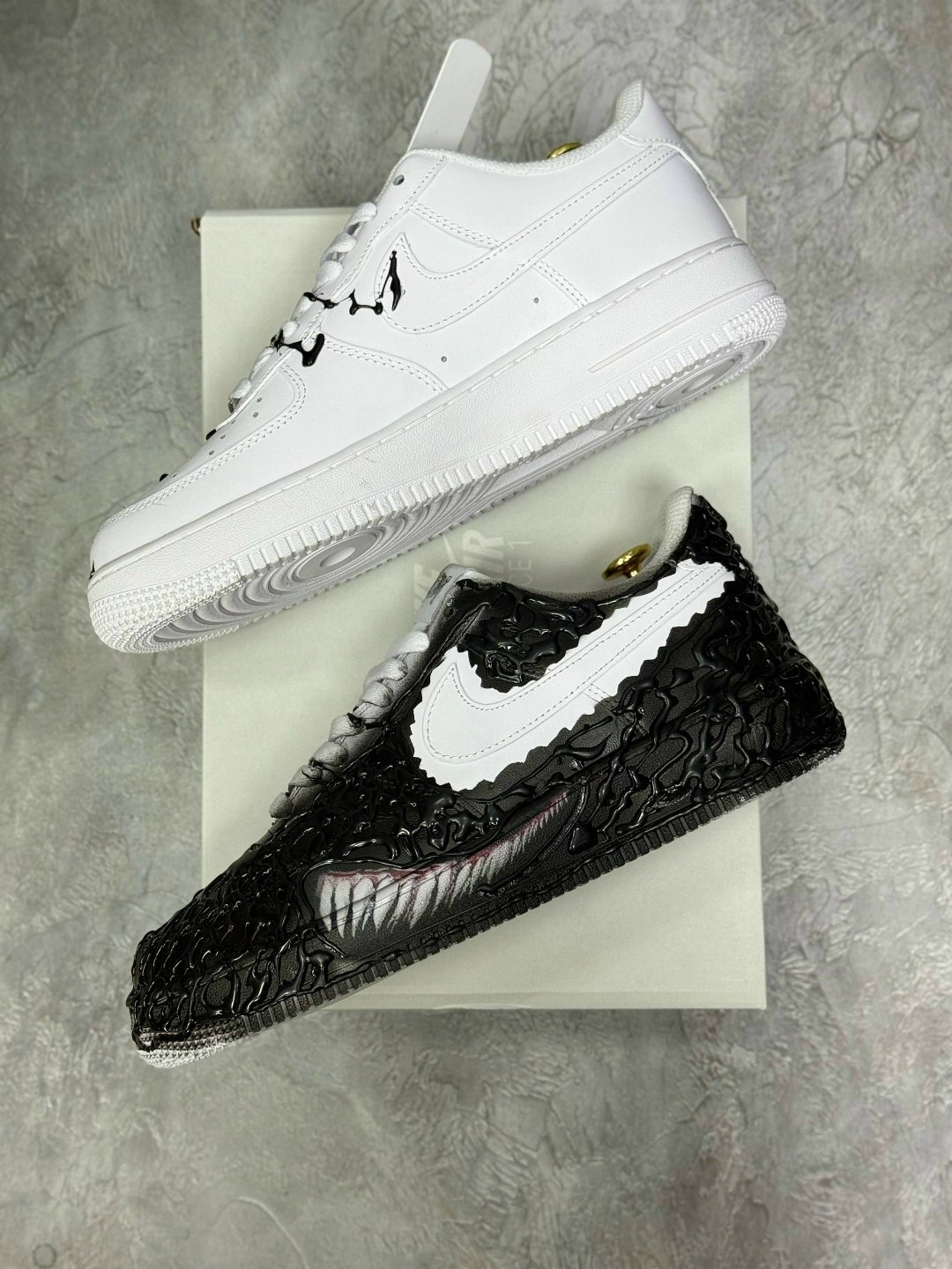 кроссовки найк веном,кроссовки,nike airforce 1 venom customize shoes,кроссовки nike,nike air force 1