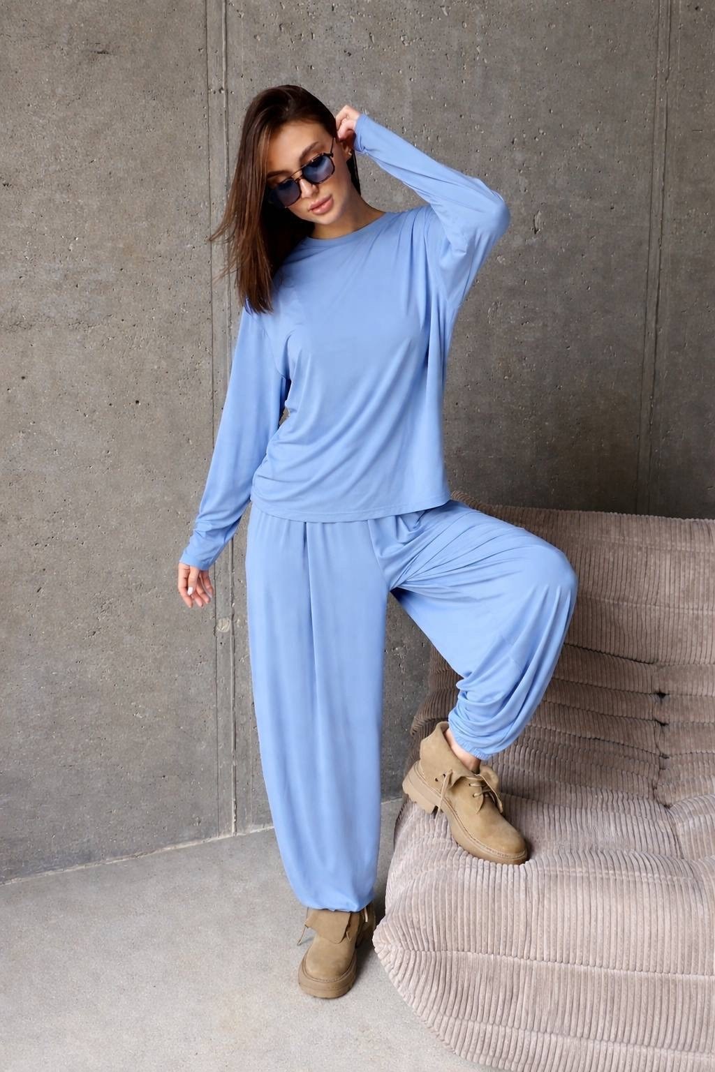 пижама с брюками женская,пижама женские,костюм с брюками,синий костюм,женский домашний костюм