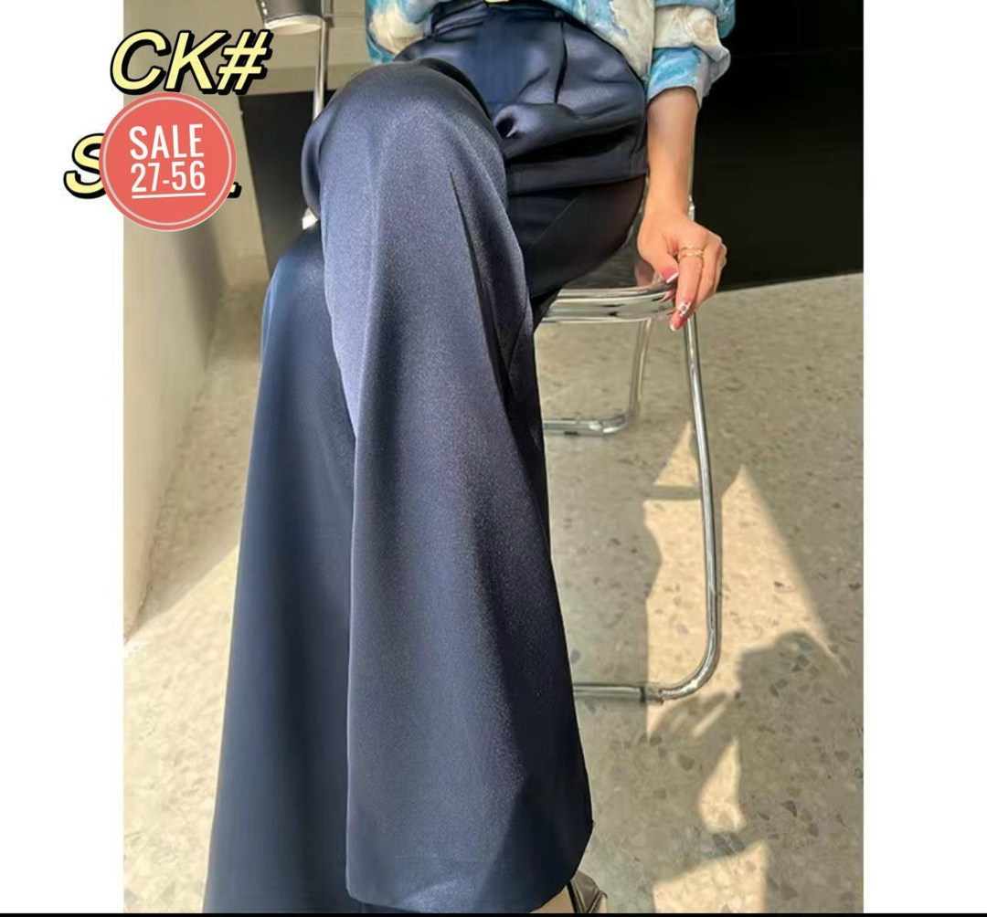 летние шелковые атласные женские брюки с высокой талией,брюки женские атласные с широкими штанинами,атласные брюки палаццо,женские брюки широкие,женские атласные широкие брюки с высокой талией