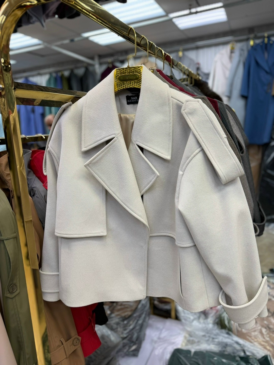 пальто женское,пальто короткое демисезонное оверсайз riscalda,полупальто,пальто и куртки,короткое пальто