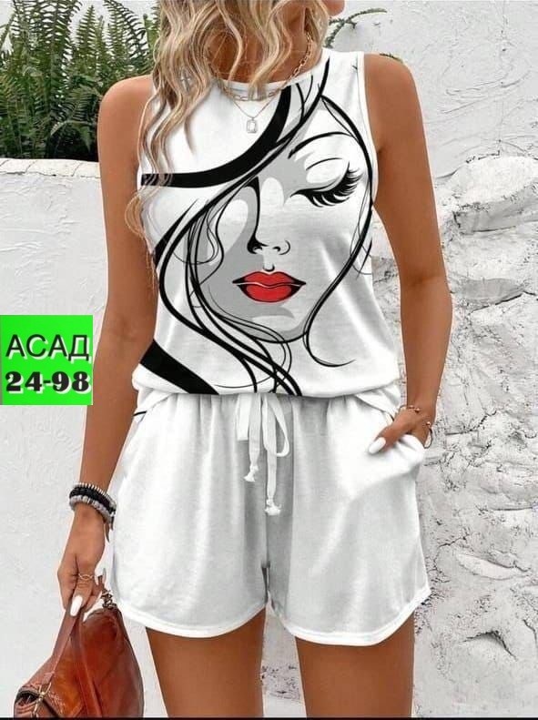 женский костюм с шортами,женские комбинезоны,женские летние комплекты,костюм женский,женский костюм двойка