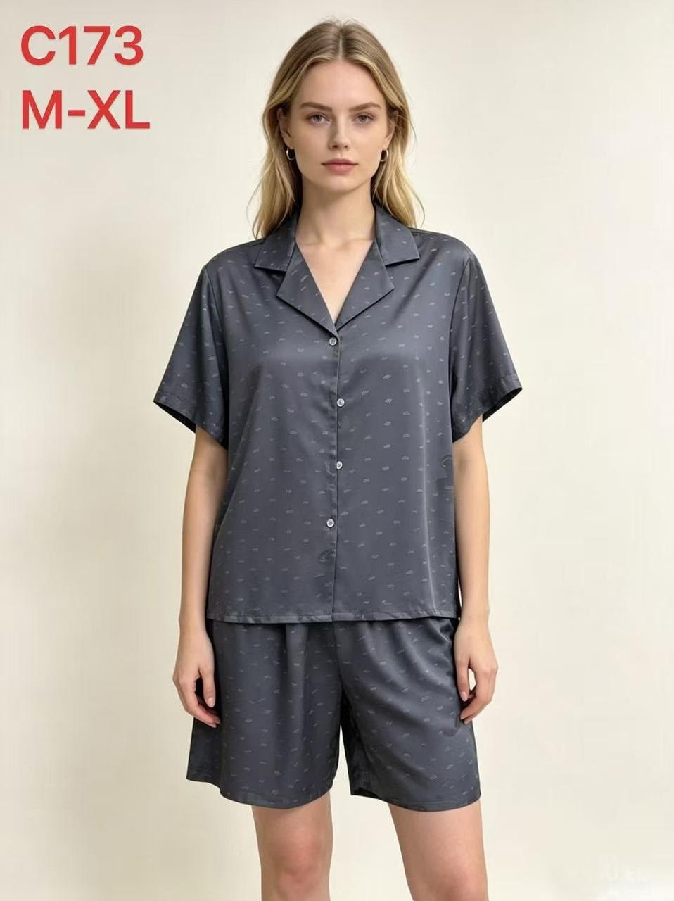 атласная пижама женская с шортами,пижама женская,пижамы для женщин,женская шелковая пижама,пижама короткий рукав