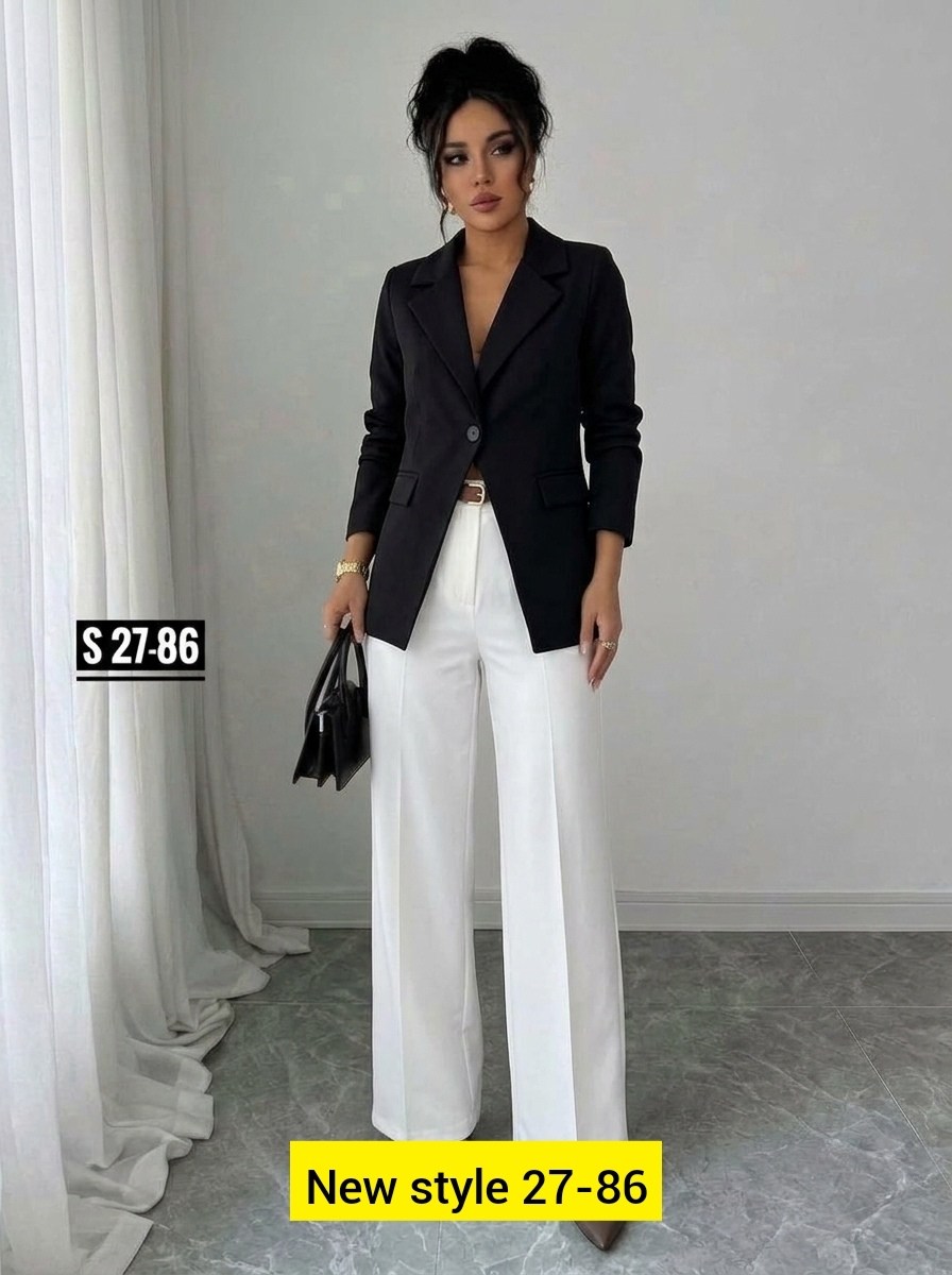 брючный костюм,женский брючный костюм,костюм классический,костюм брючный olya stoff,жакет и брюки