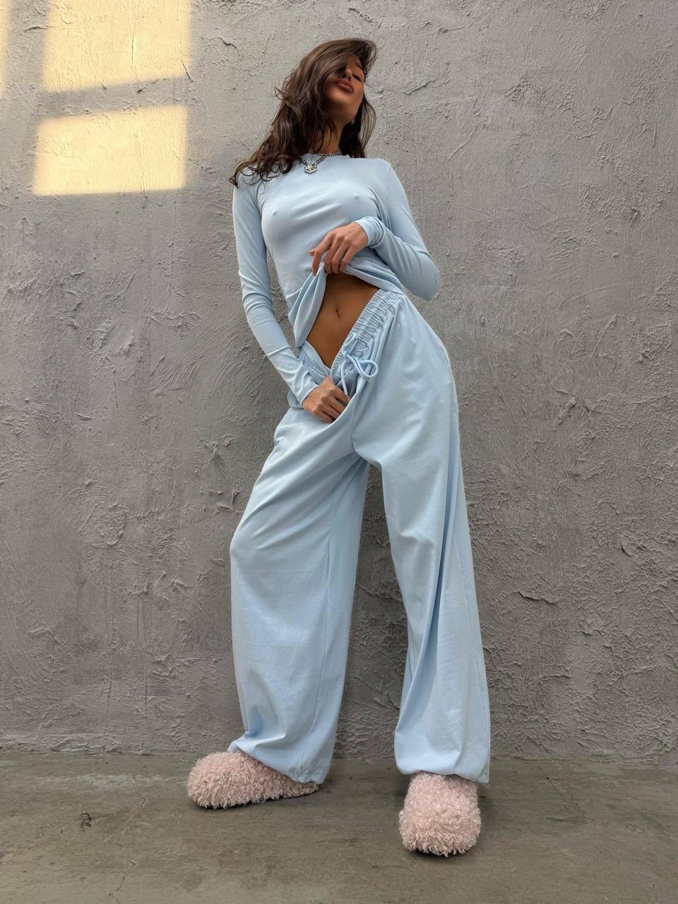 костюм с брюками,костюм с брюками палаццо,брючный костюм,трикотажный костюм со штанами,костюм трикотажный