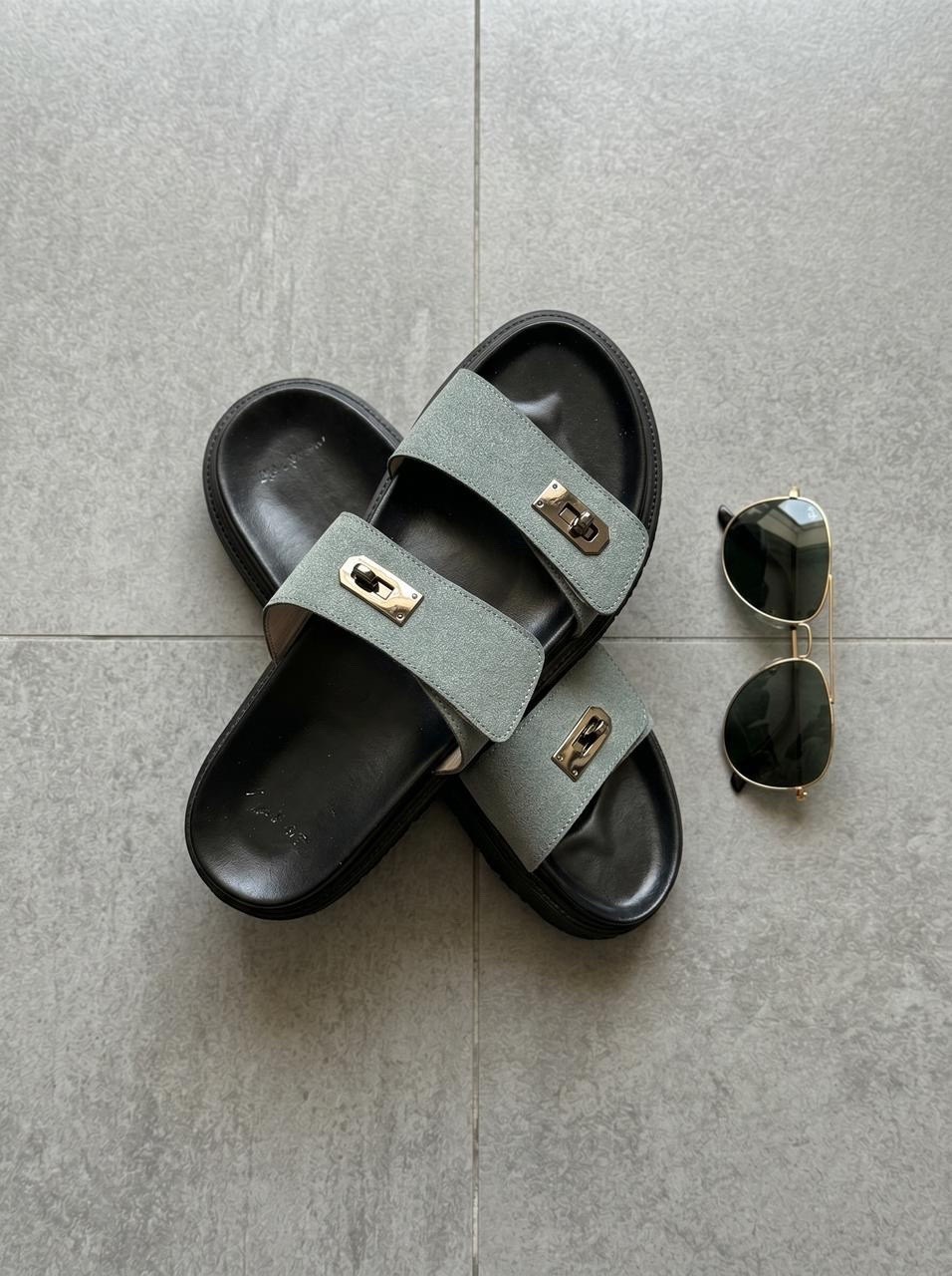 замшевые шлепанцы hermes,шлепки эрмес,шлепанцы женские,,шлепанцы мужские