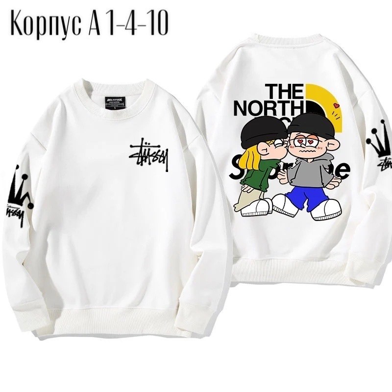 свитшот женская,кофта свитшот,мужские свитшоты,свитшот stussy,свитшот