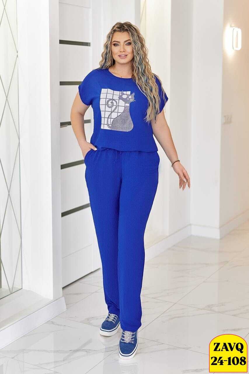 костюм женский больших размеров,брючный костюм больших размеров,костюм с брюками,костюм двойка женская,летний брючный костюм
