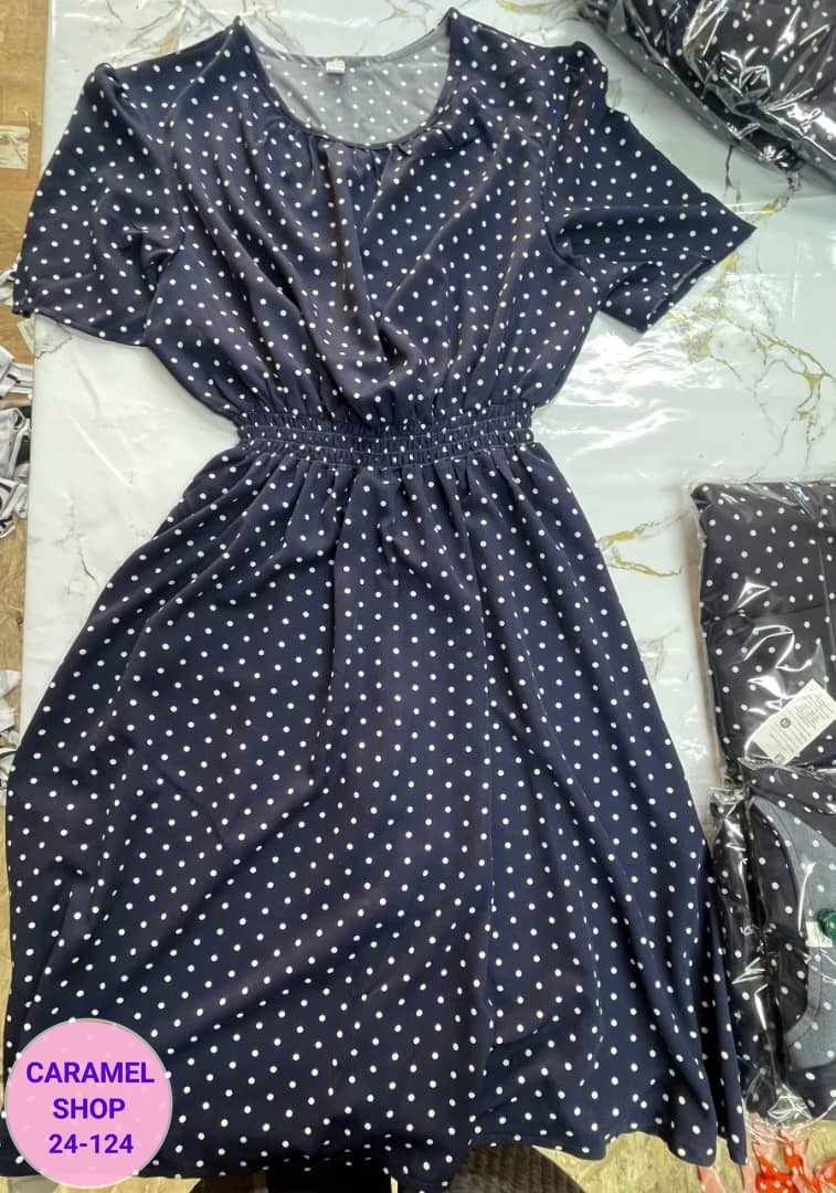 женское платье в горошек,платья в горошек,платья для полных,платья большие размеры,летние платья больших размеров