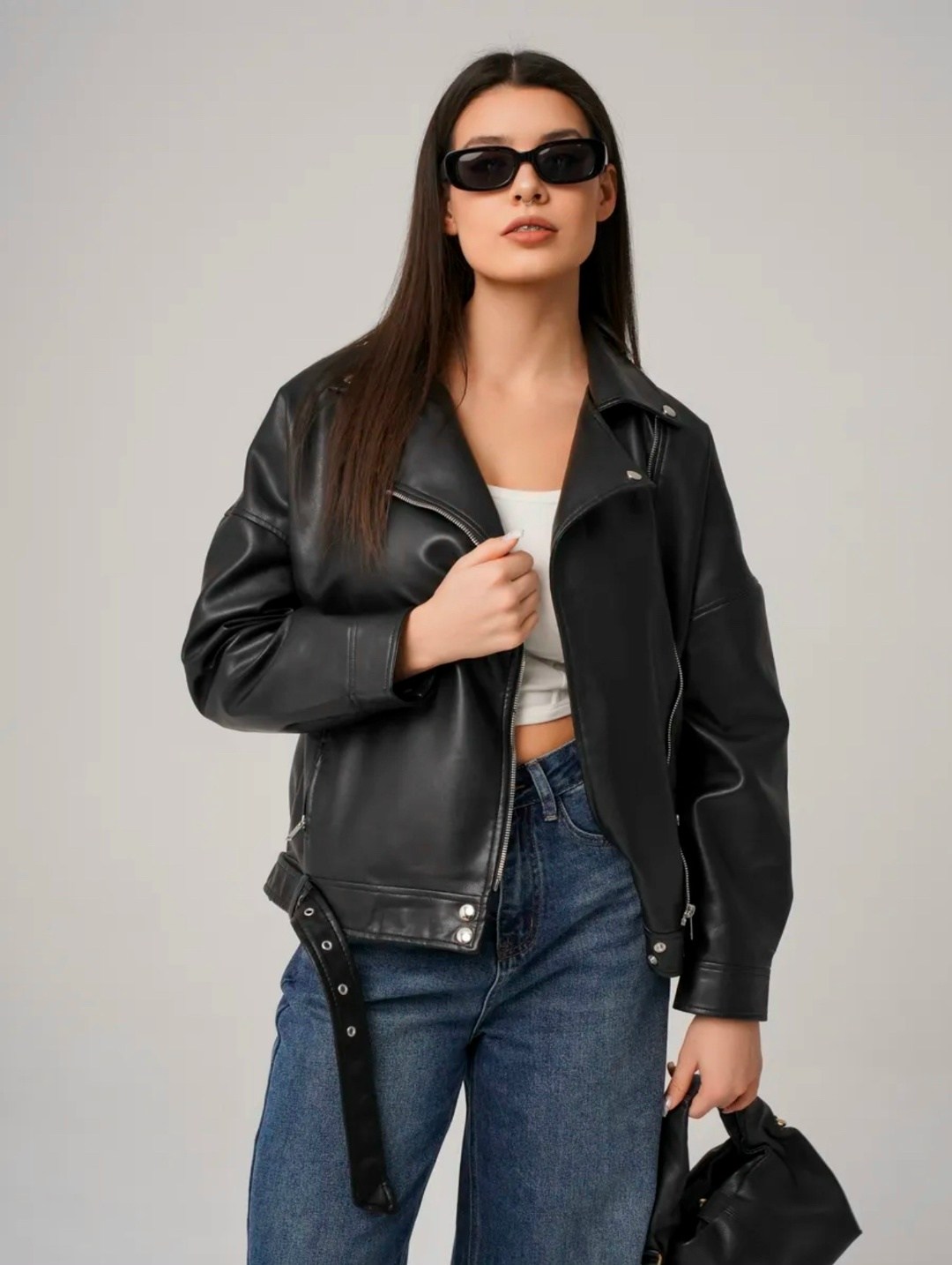 косуха женская куртка кожаная oversize,косуха женская кожаная куртка оверсайз,косуха кожаная куртка весенняя оверсайз zoya blv,куртка-косуха oversize из искусственной кожи,косуха куртка женская кожана