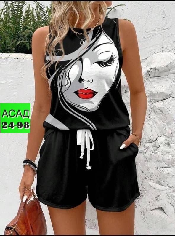 женский костюм с шортами,женские комбинезоны,женские летние комплекты,костюм женский,женский костюм двойка