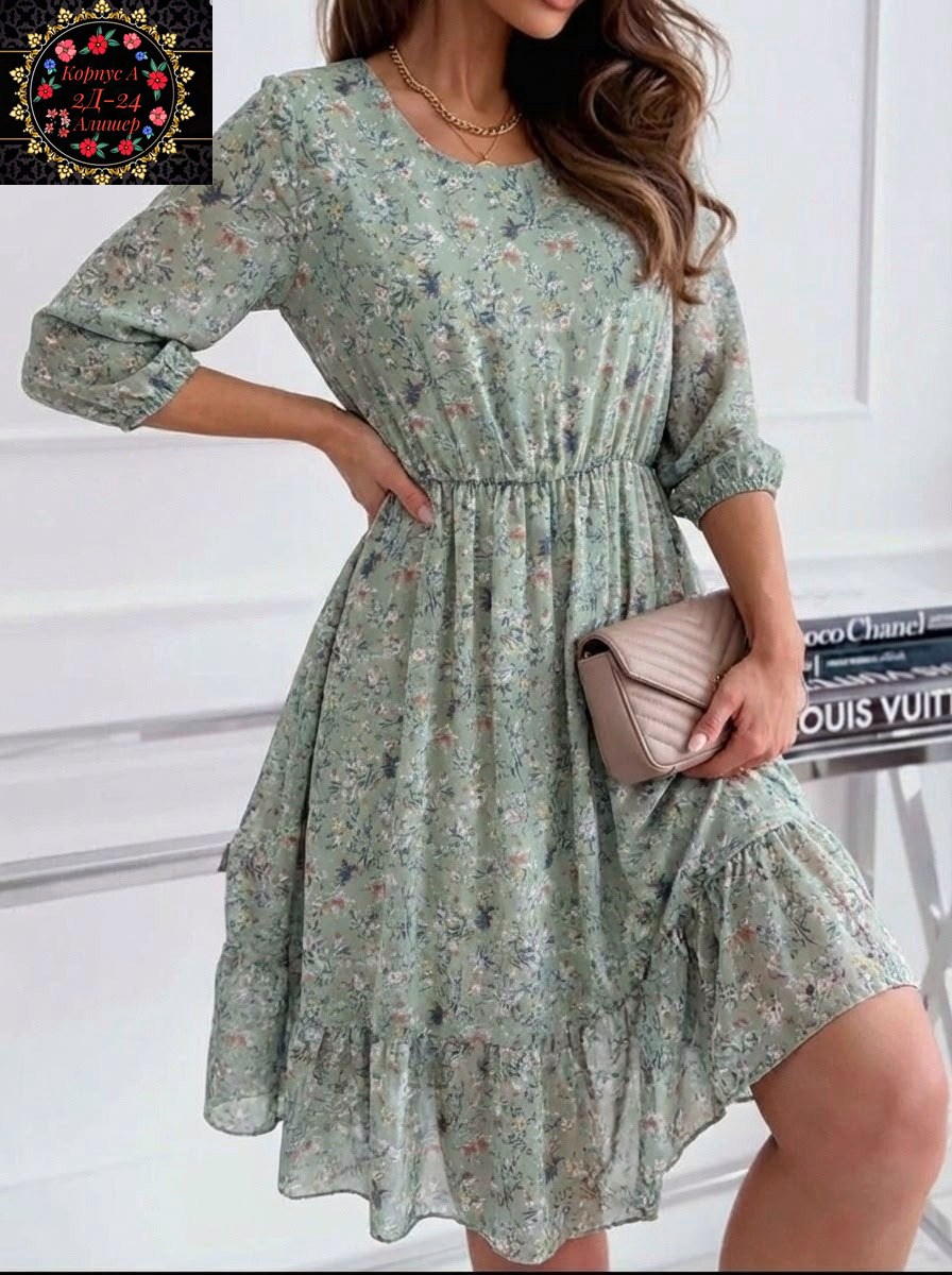 женское шифоновое платье,платье шифоновое,платье летнее,платья,платья