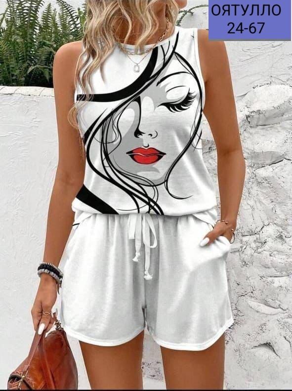 летний женский костюм,женский костюм с шортами,костюм женский,женские летние комплекты,летние костюмы