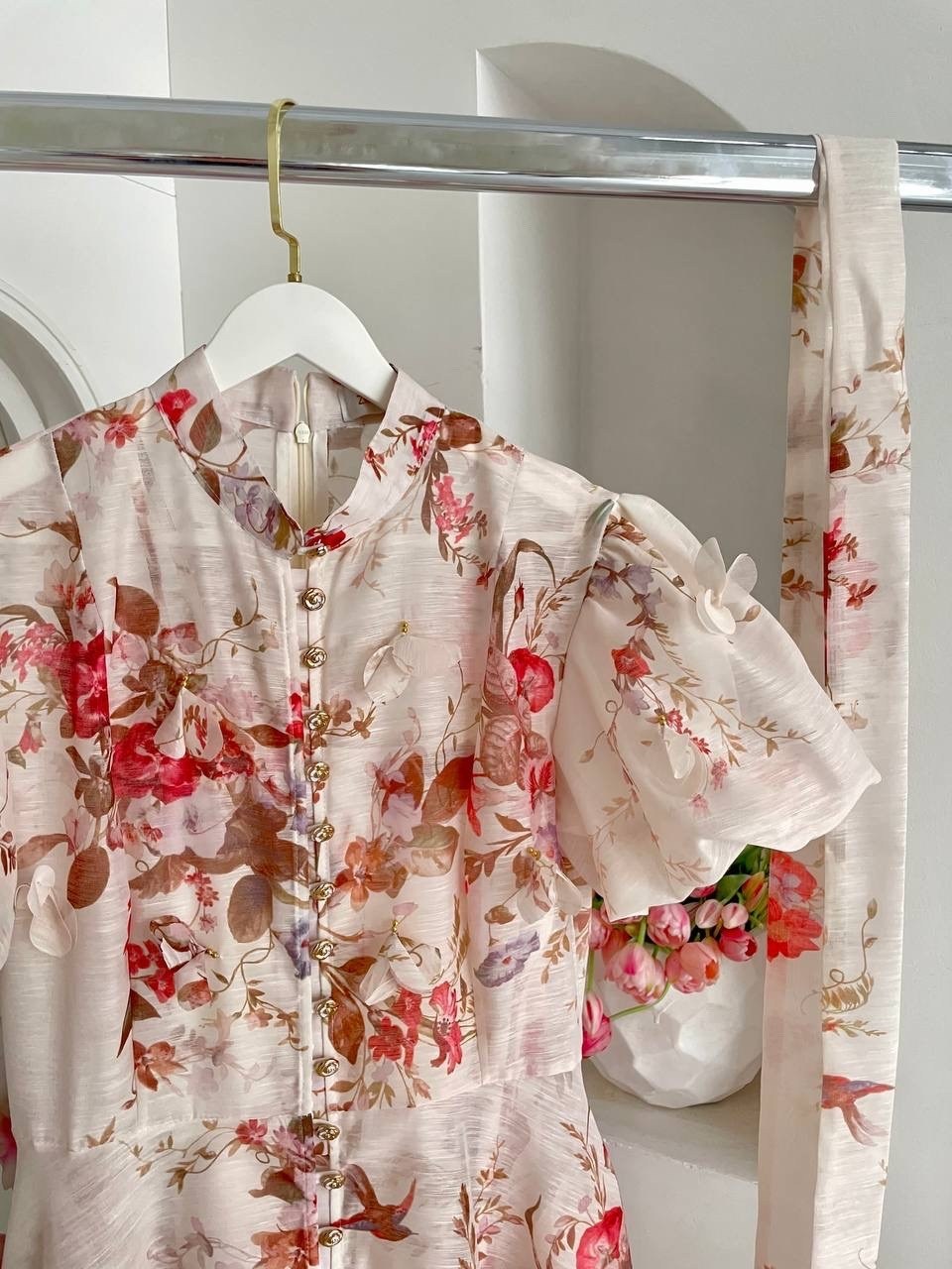 платье шифоновое,платье с нежным цветочным принтом,платье нежное,шелковое платье,платье летнее женское