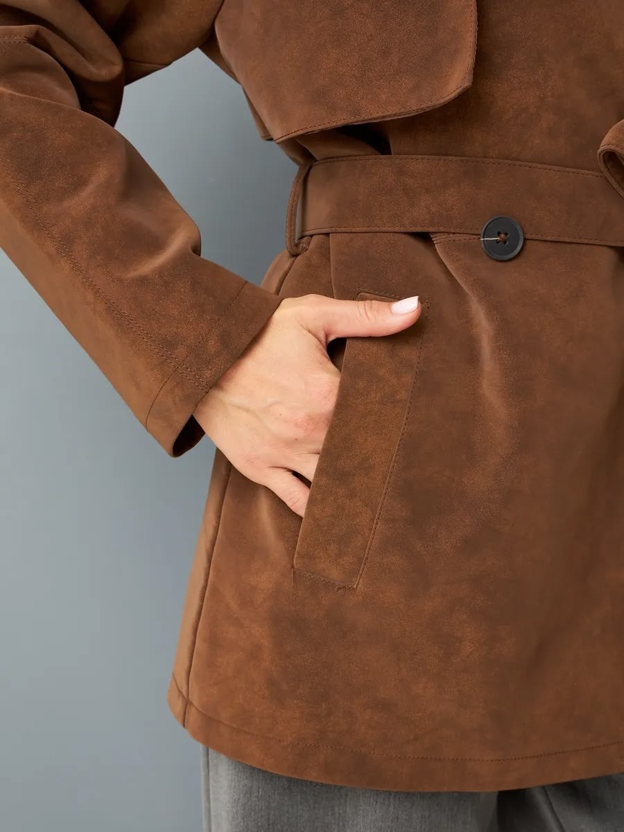 замшевая куртка,женская куртка из замши шоколад,куртка замшевая демисезонная,замшевая куртка с поясом,куртка замшевая женская