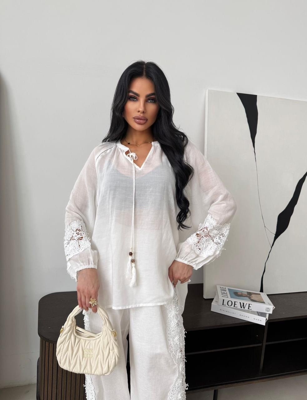 костюм белый,льняной костюм,женские костюмы,элегантный брючный костюм,костюм