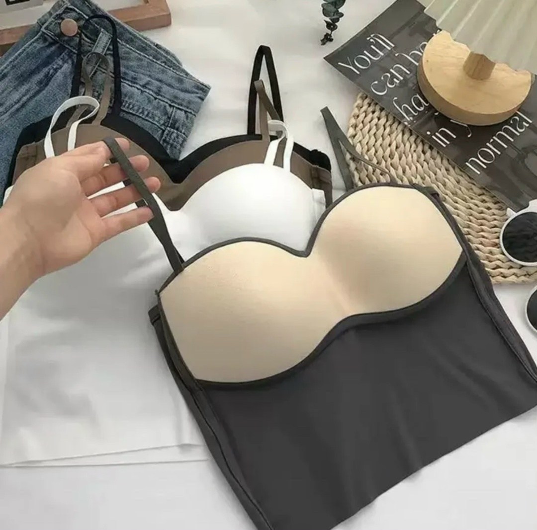 бюстье,itoolin ледяной шелк женские майки-спагетти с бюстгальтером,топ женский на бретельках с чашками,топ с чашками женский на бретелях,топ с чашечками