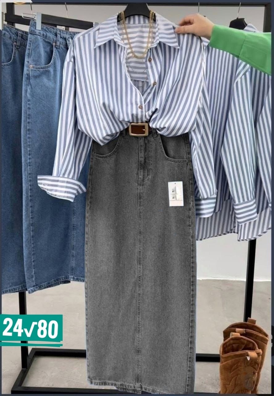 юбка джинсовая,юбка джинс,юбка джинсовая миди,юбка,юбка джинсовая миди с разрезам