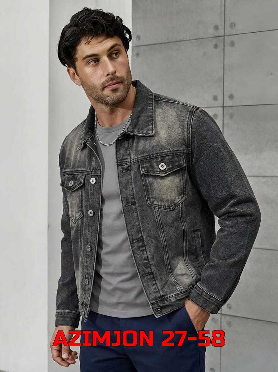 мужская джинсовая куртка,куртка джинсовая классическая,джинсовая куртка,куртка джинсовая серая,джинсовки мужские
