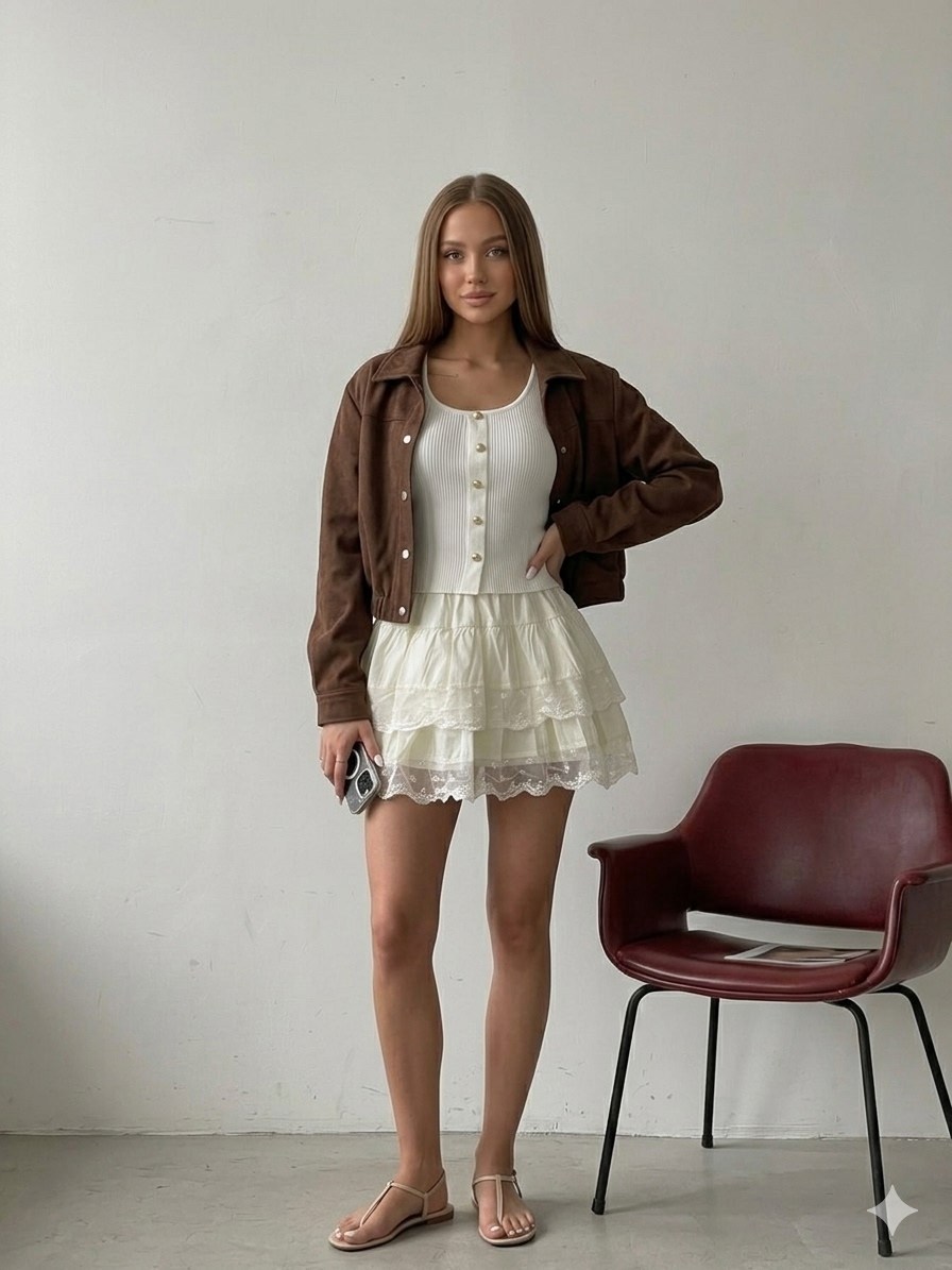 юбка с оборками,женская кружевная мини-юбка с оборками,кружевная юбка,юбка с рюшами,юбка