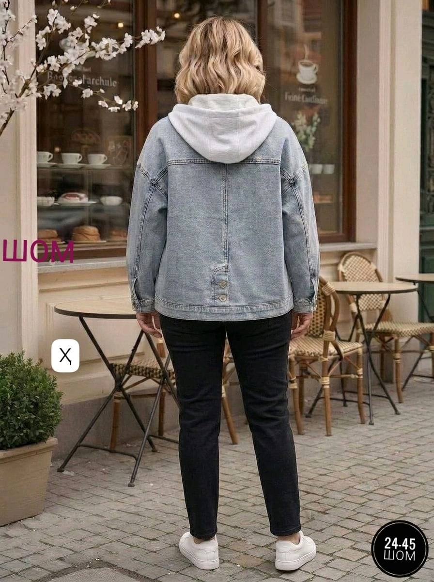 куртка женская джинсовая,джинсовая куртка,джинсовая куртка с капюшоном больших размеров,джинсовая куртка больших размеров,женская джинсовая куртка большого размера