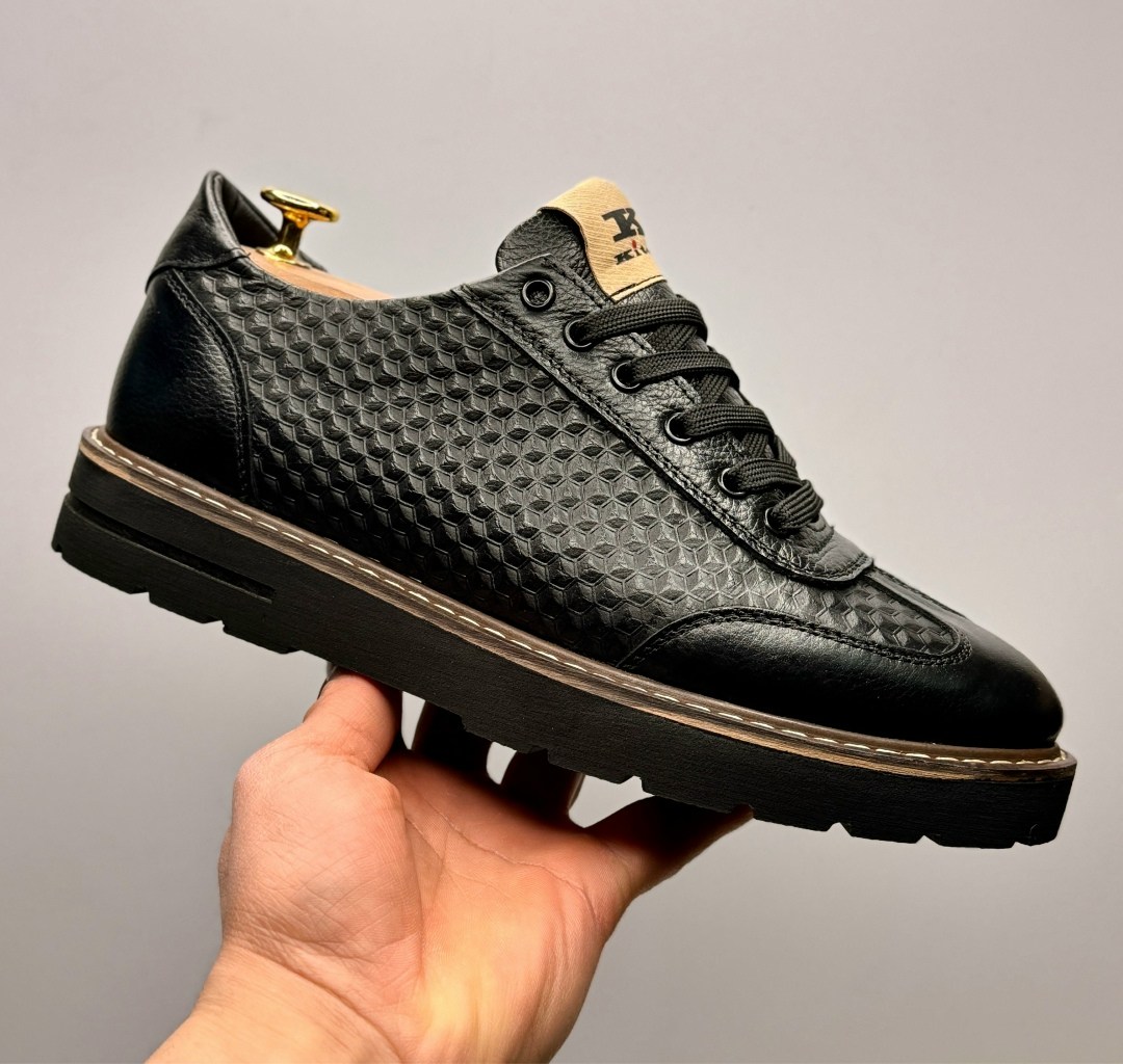 ,кроссовки мужские ierdi ie001 черные 39 ru,мужские кроссовки,мужские кожаная кроссовки,мужская