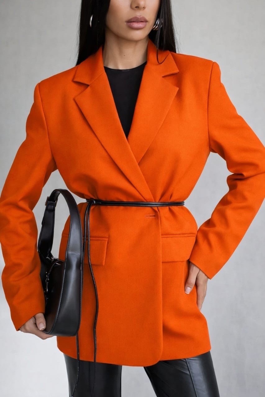 оранжевый костюм,оранжевый пиджак,zara orange blazer,жакет,жакет женские