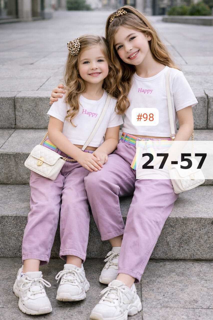 брюки для девочек,комплект одежды для девочек,костюм для девочек,летний костюм для девочек,модная одежда для девочки