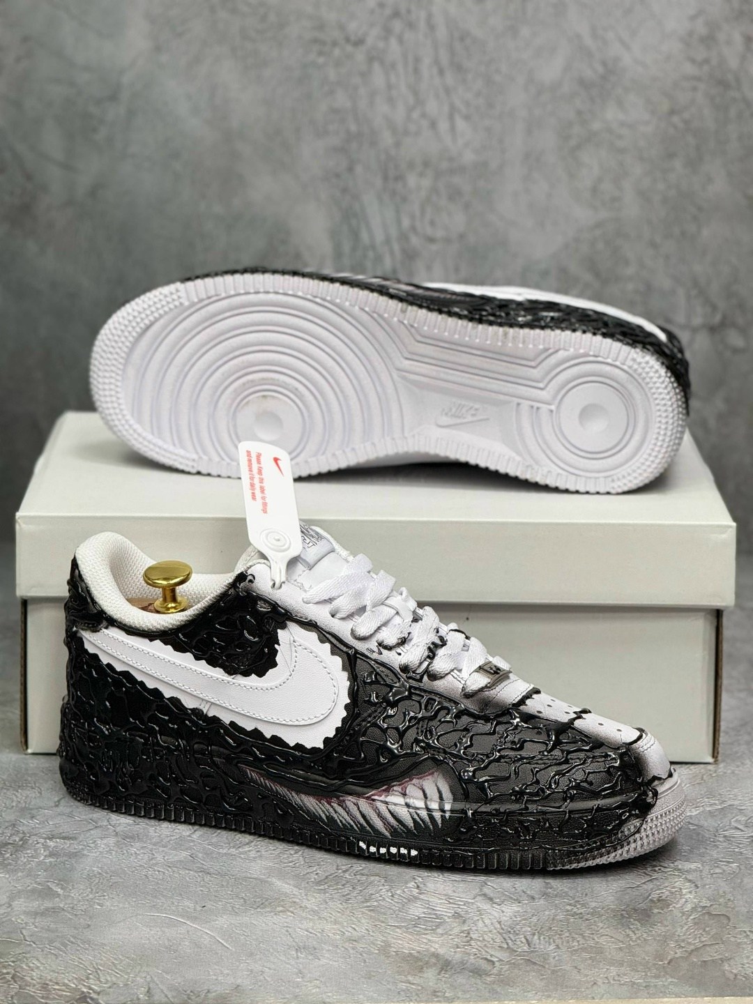 кроссовки найк веном,кроссовки,nike airforce 1 venom customize shoes,кроссовки nike,nike air force 1