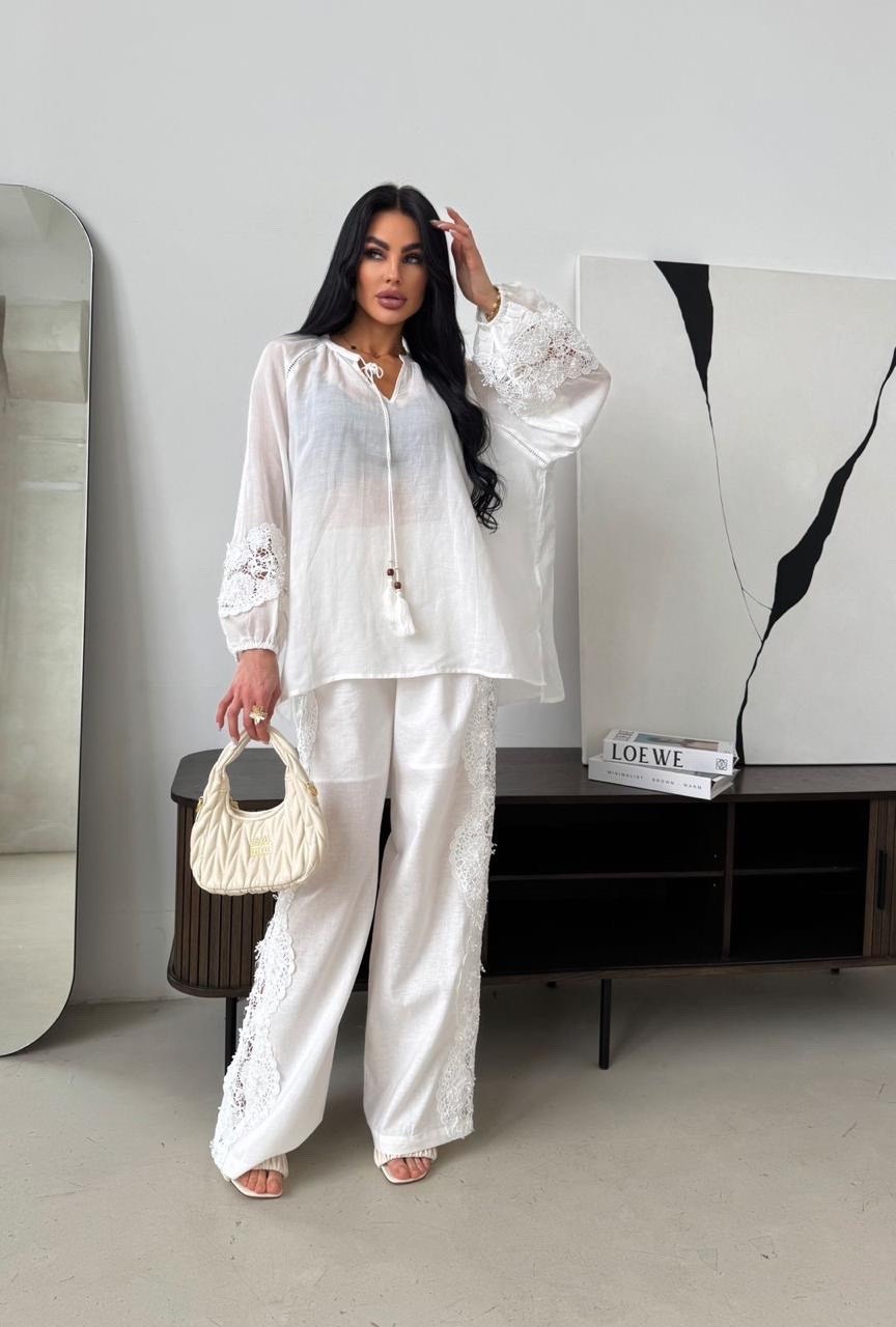 костюм белый,льняной костюм,женские костюмы,элегантный брючный костюм,костюм