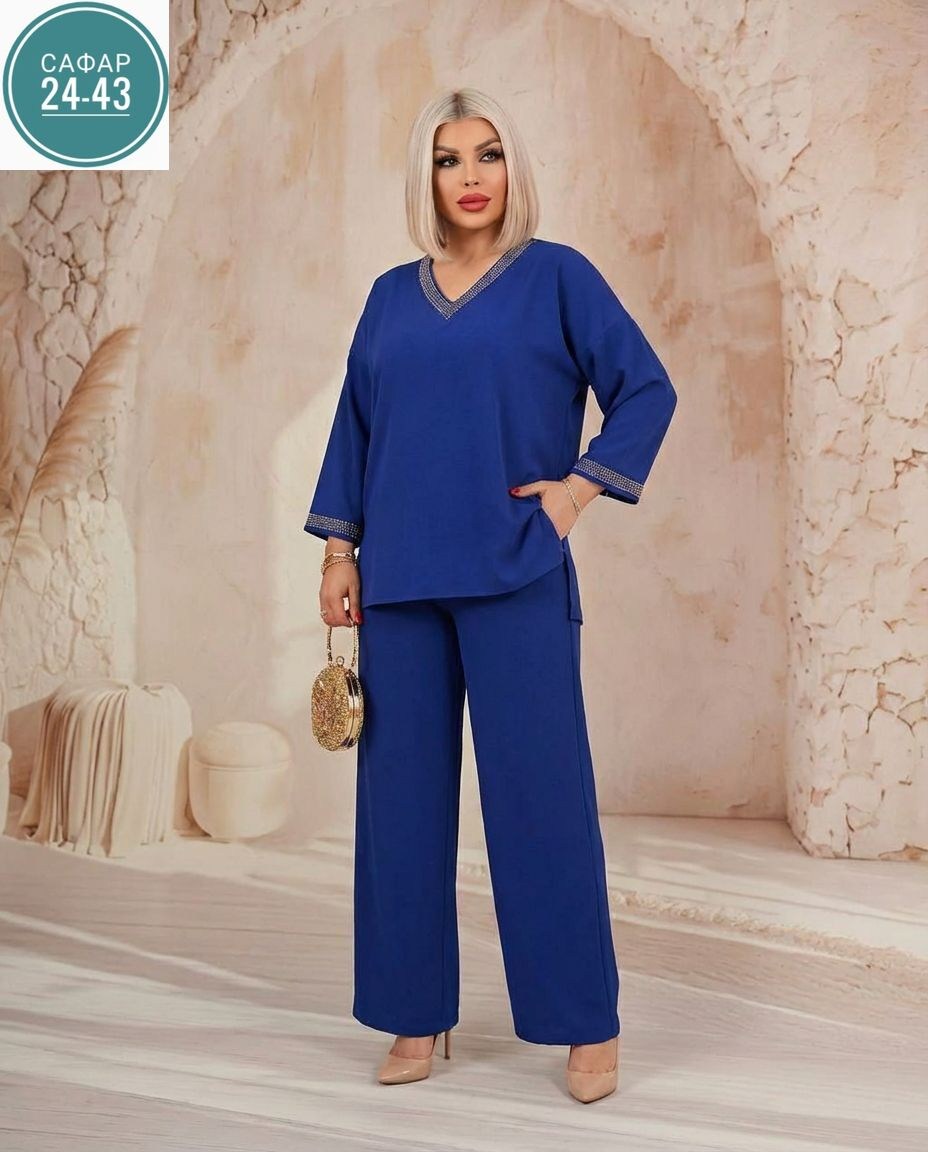 костюм брючный нарядный больших размеров ltmoda 365066989,костюм брючный нарядный больших размеров ltmoda,брючный костюм с туникой женский,брючный женский костюм,брючный костюм больших размеров