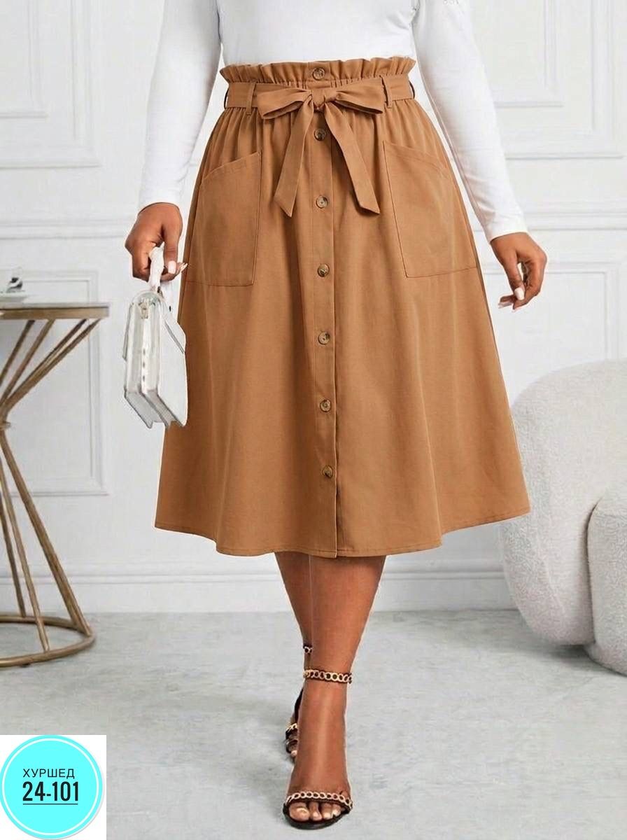 юбка,юбка женская,широкая юбка,юбка миди,юбка с карманами