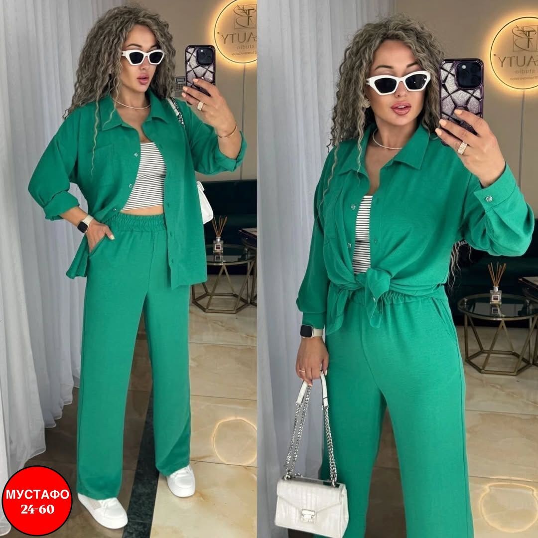костюм с рубашкой и брюками из мягчайшей ткани,костюм с брюками нарядный,костюм женский двойка с брюками,костюм рубашка и брюки женские,летний брючный женский костюм