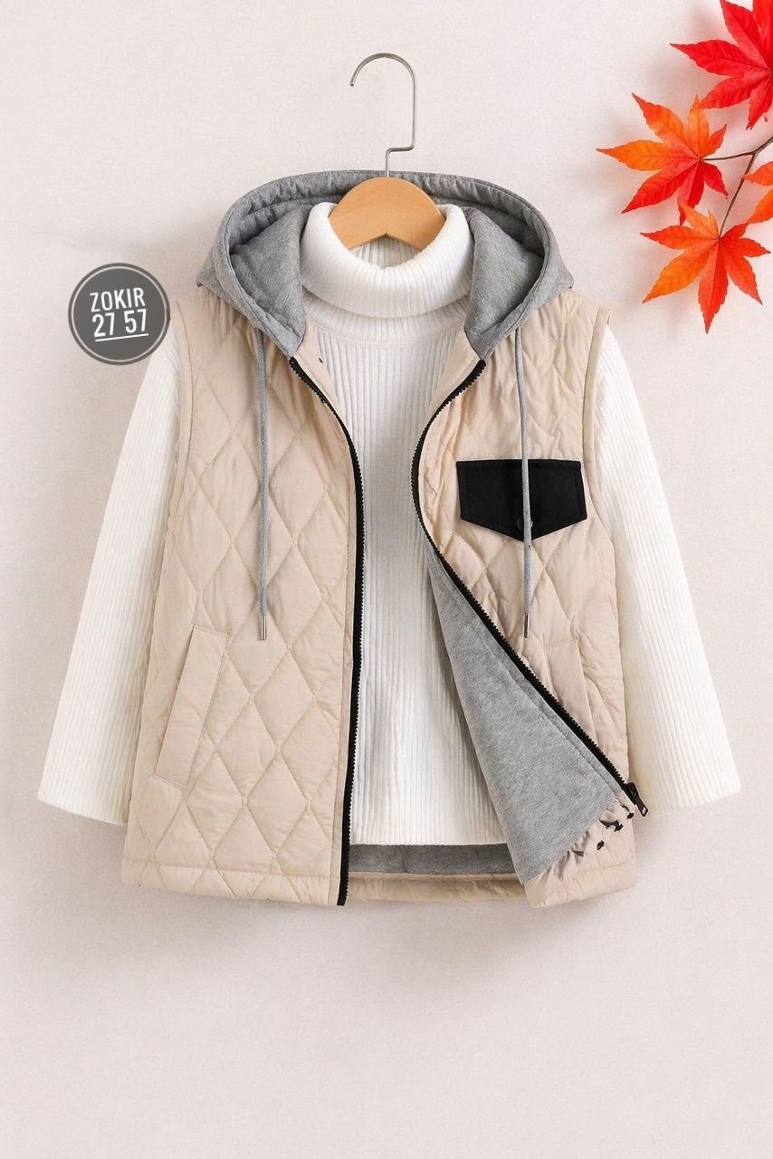 детский жилет,детская жилетка,жилетка для детей,жилет для девочек,жилет с капюшоном