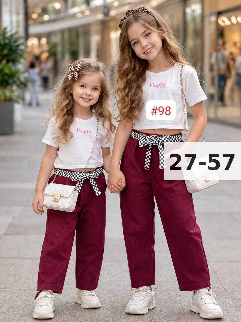 брюки для девочек,комплект одежды для девочек,костюм для девочек,летний костюм для девочек,модная одежда для девочки