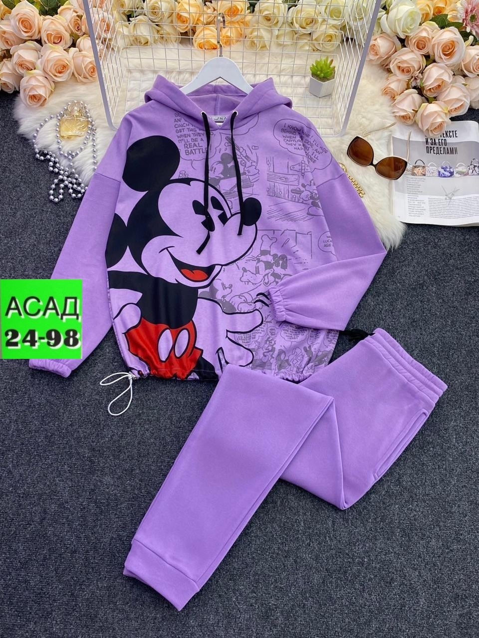 костюм на флисе,женский спортивный костюм на флисе микки,спортивные костюмы на флисе,женский костюм на флисе,флисовые костюмы