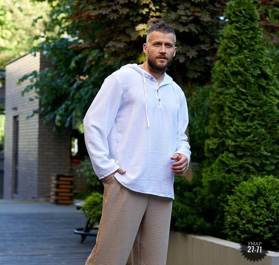 рубашка с капюшоном мужская,мужская льняная рубашка,рубашка с капюшоном,рубашка льняная с капюшоном,мужская мода