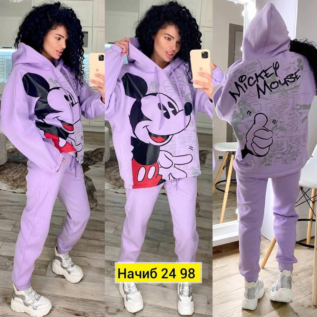 спортивный костюм с микки маусом женский,cпортивный костюм теплый,женский спортивный костюм на флисе,спортивный костюм микимаус женский,женский костюм на флисе